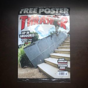 Thrasher Magazine with poster